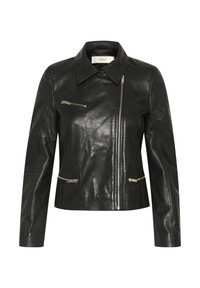 WENNA BIKER - Kožená bunda - black