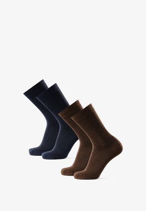 LINER HIKING SOCKS - Calcetines de deporte - multicolor blue/brown