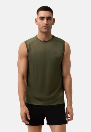 Danish Endurance TANK  2-PACK - Top - black olive