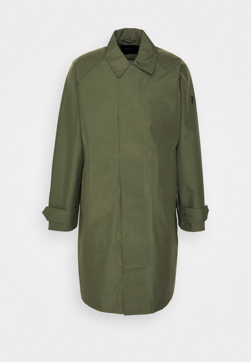 Peak Performance Hardshell-jas donkergroen Peak Performance Hardshell-jas donkergroen