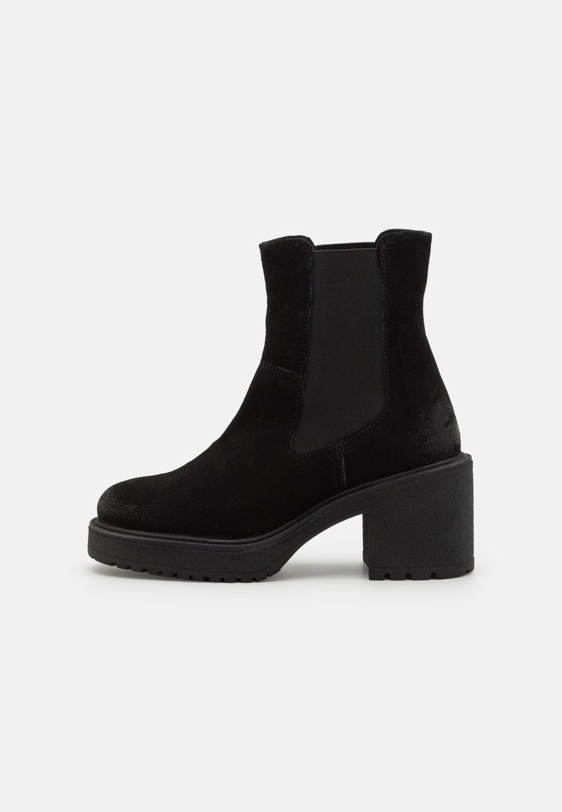 Anna Field Botines con plataforma - black