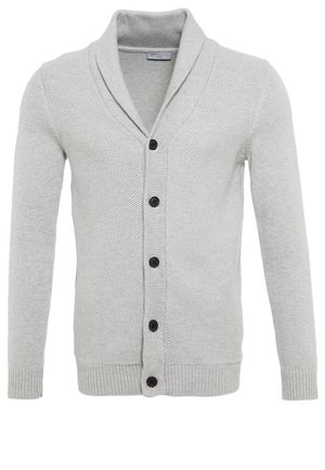 Kardigan - mottled light grey