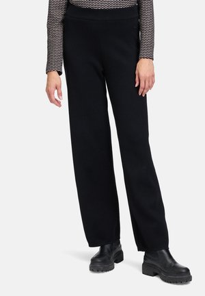 SCHLUPF MIT ELASTISCHEM BUND - Trousers - schwarz