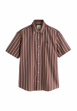 REGULAR FIT - STRIPE SHORT SLEEVE SMART - Majica - burgundy red