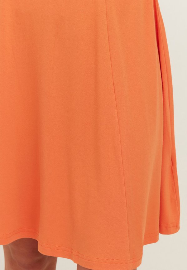 FRAMDOT - Jersey dress - dusty orange3
