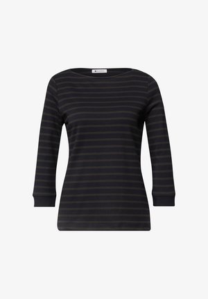 Street One, 3/4-ARM SHIRT MIT BOAT NECK UND STREIFEN - Camiseta de manga larga - indigo night