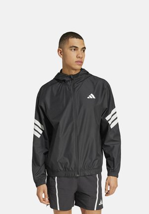 Outdoor jacket - schwarz weiss