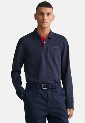 CONTRAST RUGGER - Pólóing - evening blue