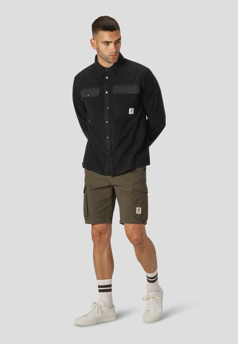 Herren Leichte Jacken | Fat Moose HEROLD OVERSHIRT Fleecejacke black/schwarz - KR70941 Herren Leichte Jacken | Fat Moose HEROLD OVERSHIRT Fleecejacke black/schwarz - KR70941