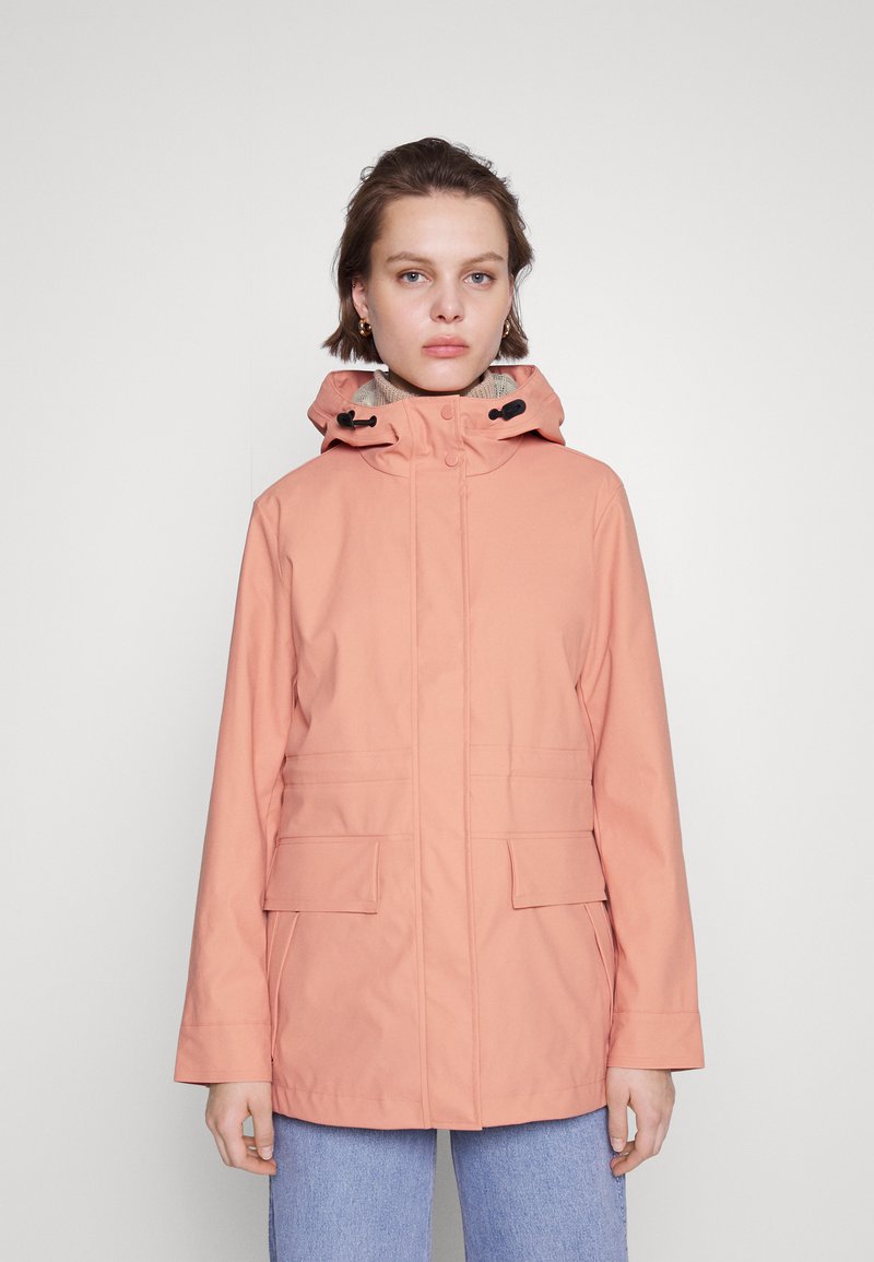 Hunter ORIGINAL RAIN JACKET Waterproof jacket rough pink/pink