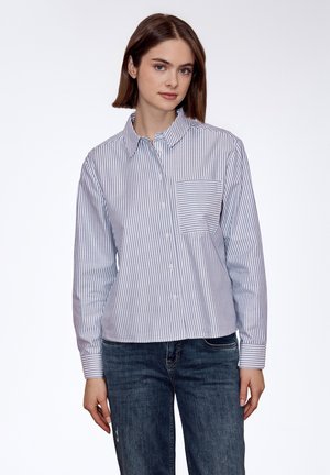 GESTREIFTE - Overhemdblouse - blau