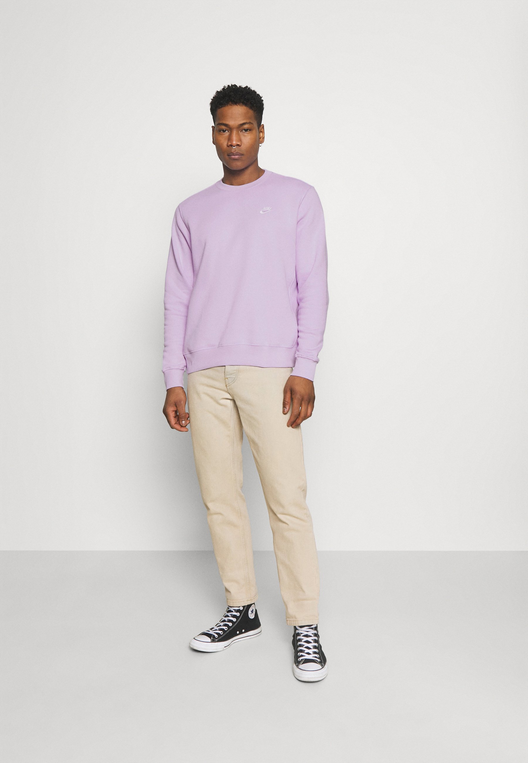 Nike Sportswear CLUB CREW - Sudadera - violet frost/morado - Zalando.es
