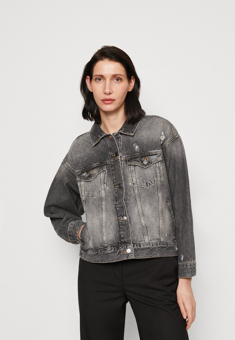 Armani Exchange JACKET Denim jacket grey denim Zalando.co.uk