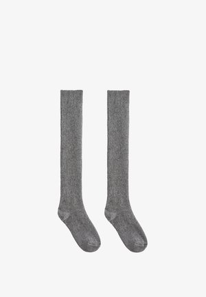 21% CASHMERE 14% WOOL LONG - Șosete până la genunchi - dark grey