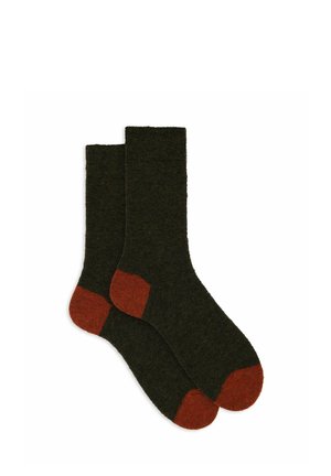 Gallo WITH CONTRASTING DETAILS - Socks - militare rame
