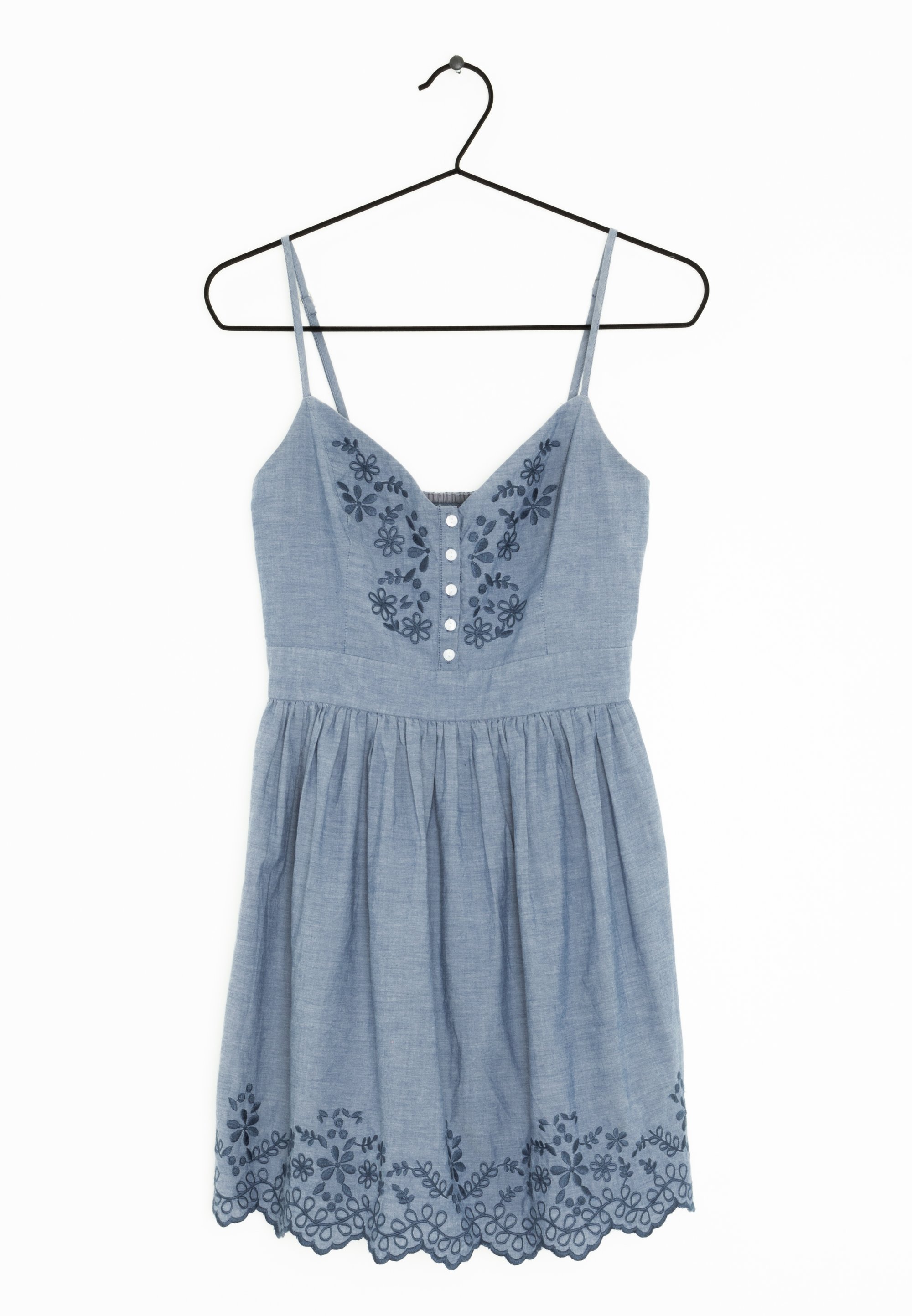 Hollister Co. Day dress - blue - (Pre-owned) - Zalando.ie