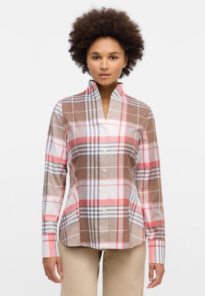 Eterna Button-down blouse - hazelnut