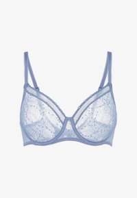 Non sélectionné, bleu chambray