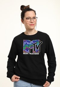 Henry Tiger MTV RIPPLE LOGO - Sudadera - black