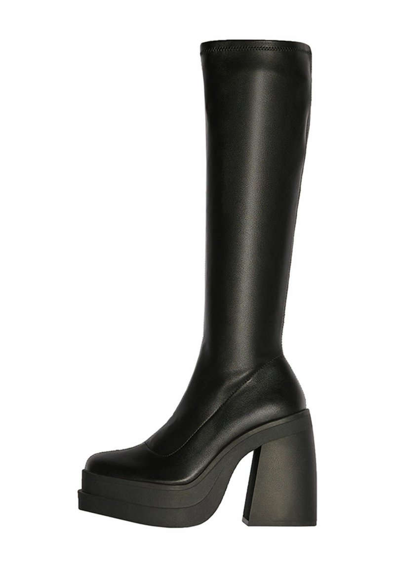 Bershka Laarzen zwart Bershka Laarzen zwart