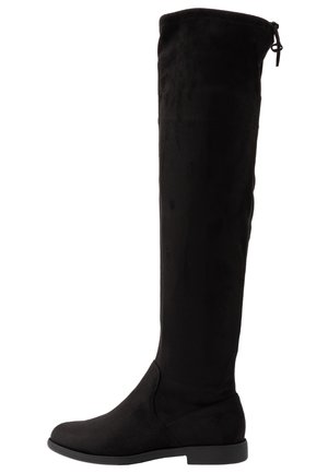 Anna Field Wide Fit Ylipolvensaappaat - black