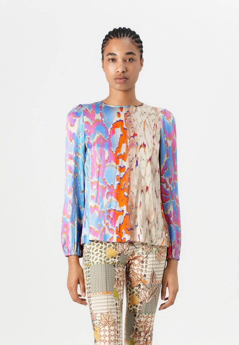 Marc Cain Blouse meerkleurig Marc Cain Blouse meerkleurig
