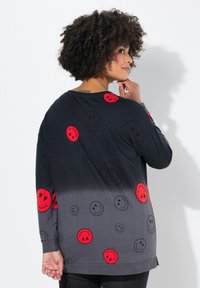 Angel of Style FARBVERLAUF SMILEY - Sudadera - black