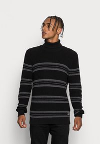 Jack & Jones JCOPOWER ROLL NECK - Camisola - asphalt