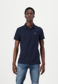 Hollister Co. Stretch Polo 3-Pack - Poloshirt - white/navy/black