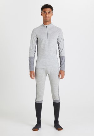 MAGIC HALF ZIP - Maglietta intima - grau
