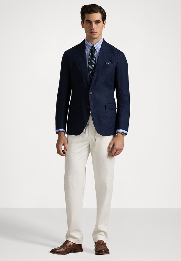 CUSTOM FIT STRIPED STRETCH POPLIN SHIRT - Shirt4