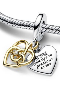 Pandora MOM HEART - Amulet - sterling silver and gold plated