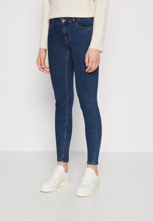 Pieces PCPEGGY - Jeans Skinny Fit - dark blue denim