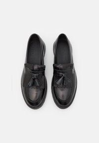 Selected Homme SLHTIM LEATHER KILTIE LOAFER - Mokasīni - black