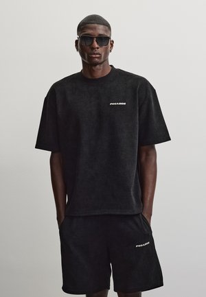 Pegador, LAGOS - Βασικό μπλουζάκι - washed black