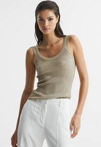 Reiss REGULAR FIT - IMOGEN - Viršus - gold