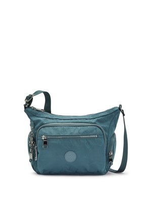 Kipling Gabbie - Mini borsa a tracolla, colore: verde acqua, Acqua più profonda, 11''L x 7.5''H x 3.25''D