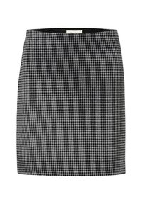 A-Linien-Rock - medium grey check