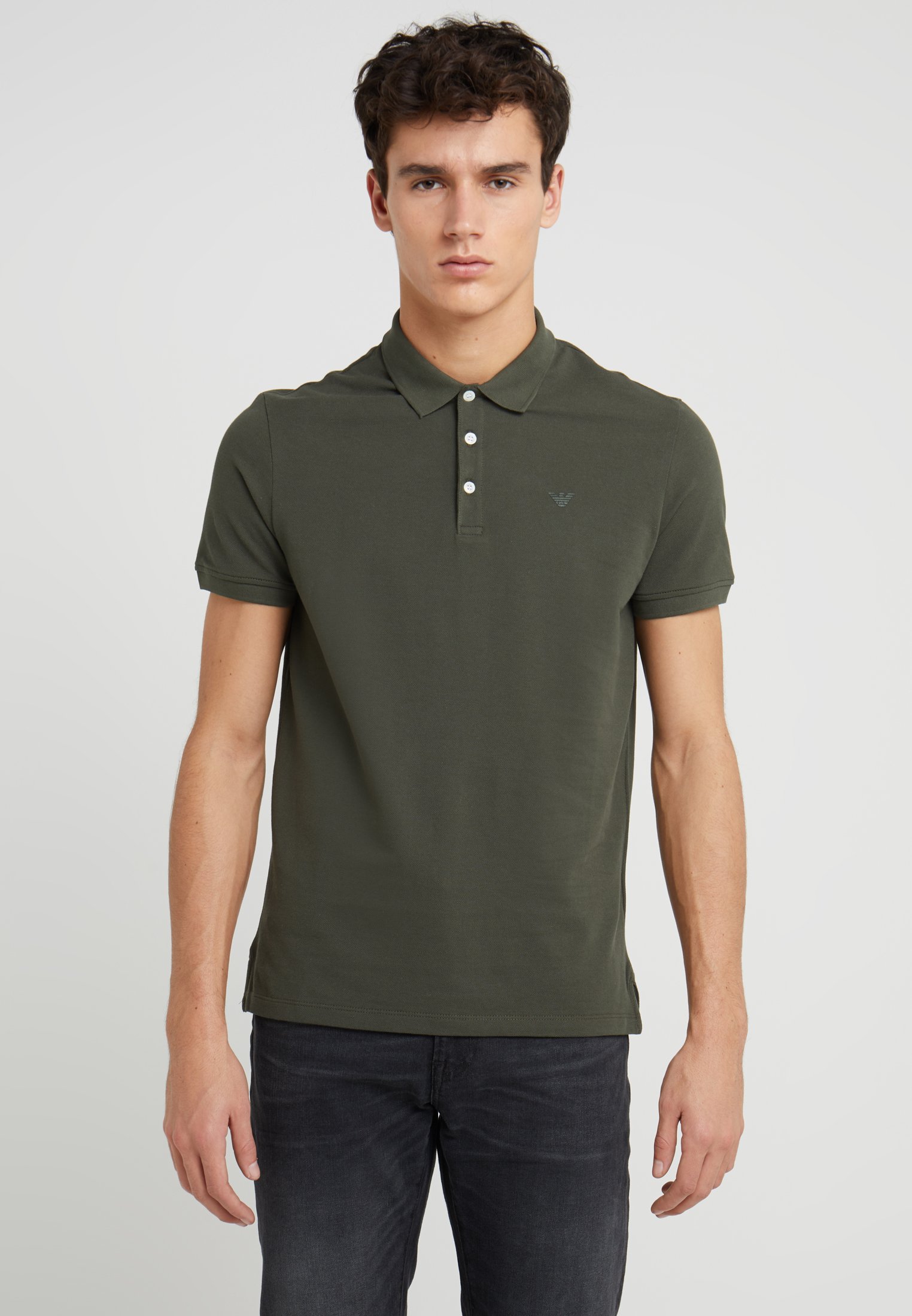 polo armani verde