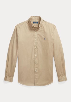 CUSTOM FIT FEATHERWEIGHT TWILL SHIRT - Shirt - surrey tan