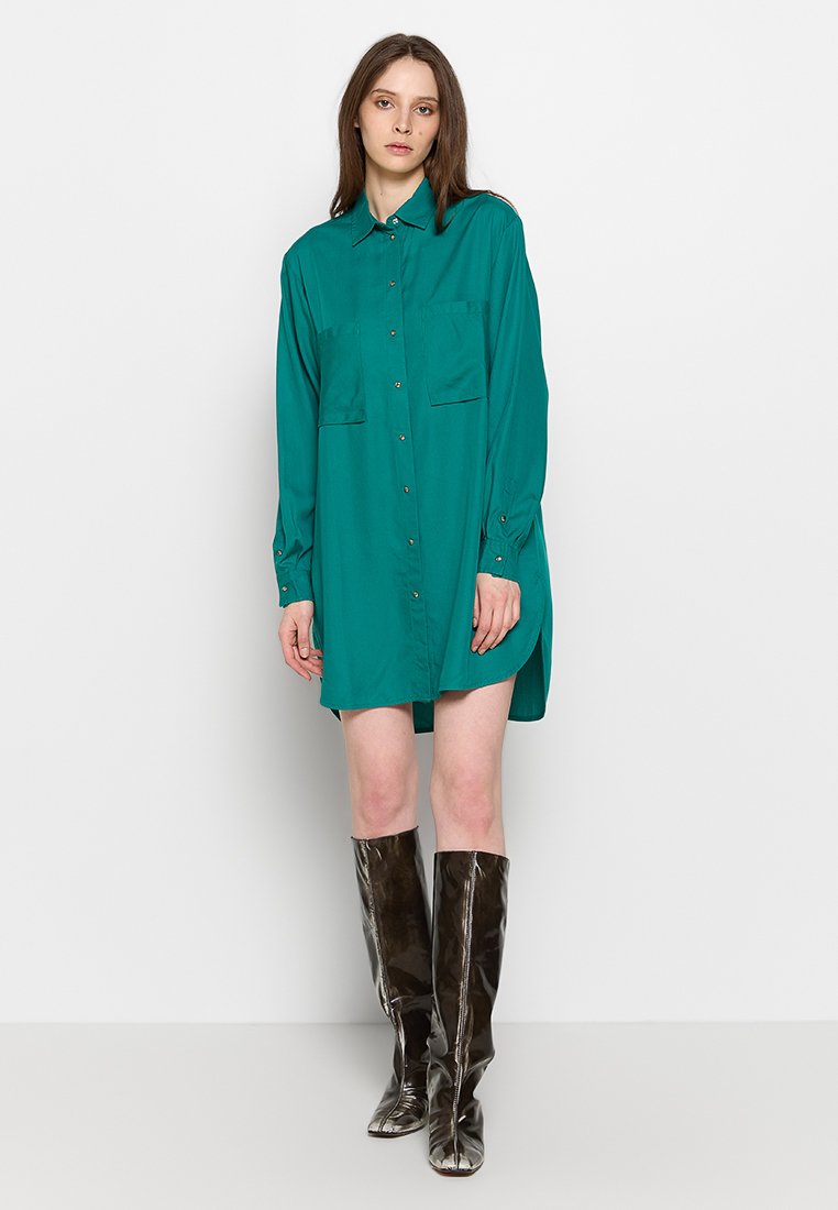 Diesel Blousejurk groen