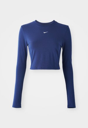 Nike Sportswear Ilgarankovis viršutinės dalies drabužis - midnight navy/(sail)