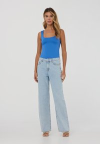 Terranova PLAIN DYED TANK - Top - bluette