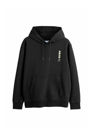 Next, REGULAR FIT - HOKUSAI LICENCE GRAPHIC HOODIE - Jersey con capucha - black