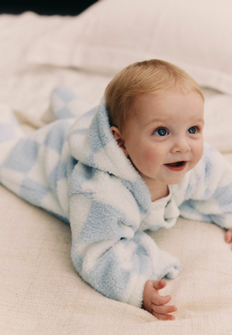 Next REGULAR FIT - Magamisriided - blue white checkerboard