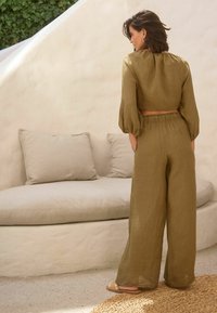 Next - REGULAR FIT - Blouse - khaki green Thumbnail Image 1