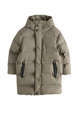 Next, REGULAR FIT - WATERPROOF PADDED LONG LINE COAT - Winter coat - khaki green