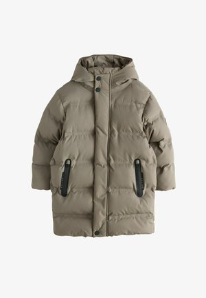 Next, REGULAR FIT - WATERPROOF PADDED LONG LINE COAT - Wintermantel - khaki green