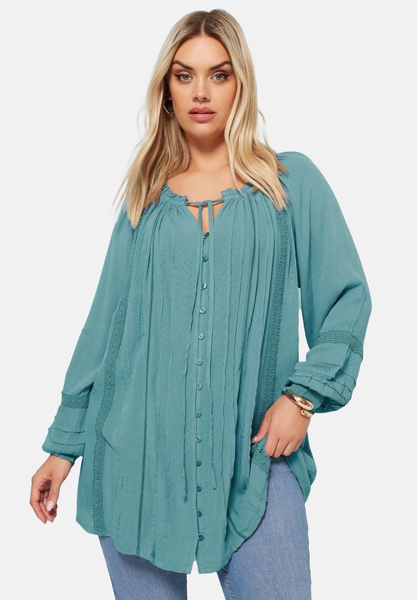 TRIM TIE NECK - Bluse