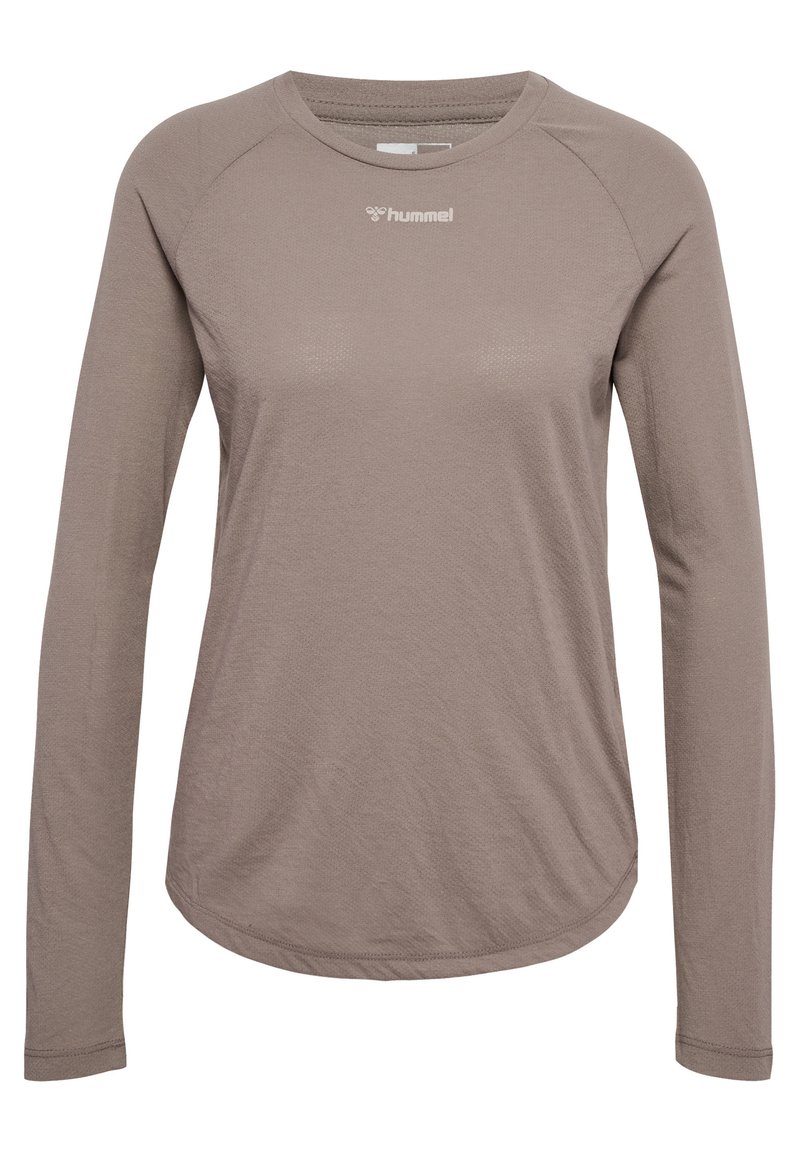 Hummel VANJA - Langærmet T-shirt - driftwood